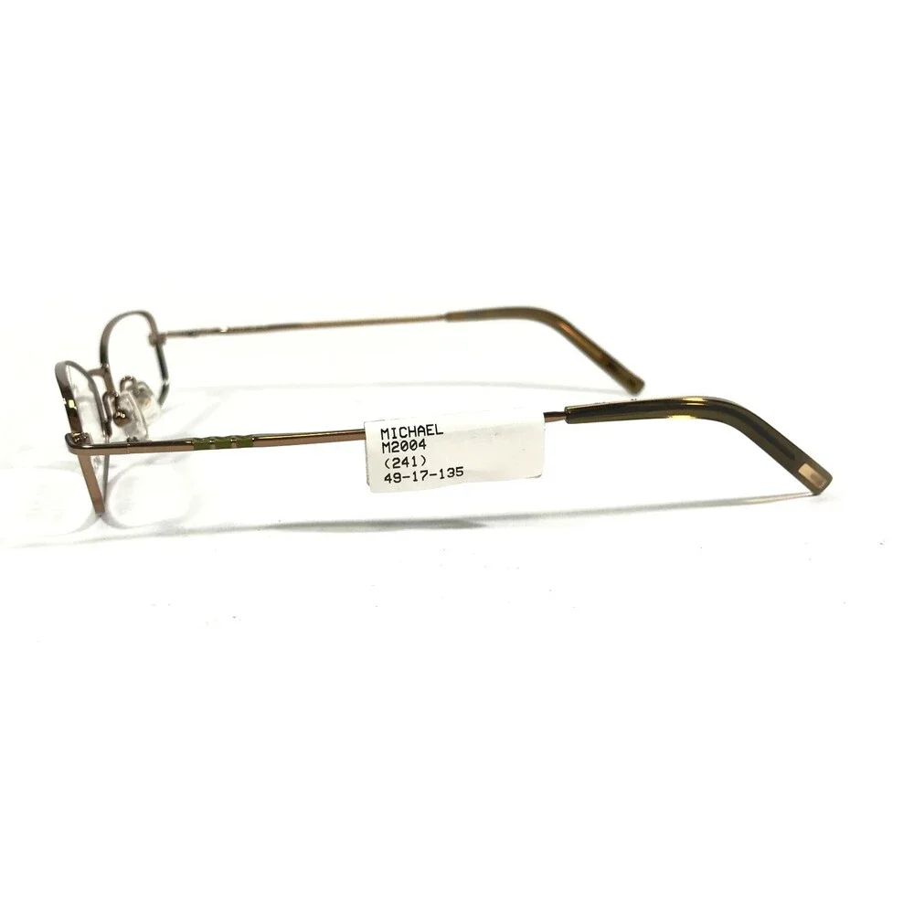 Michael Kors Eyeglasses Frames M2004 241 Brown Cat Eye Full Rim 49-17-135
